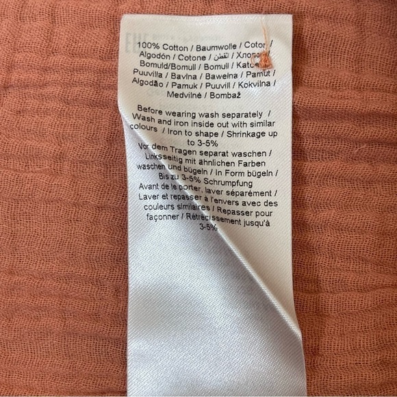 NEW Saint Tropez Canyon Clay Luisz Gauze Top US M - Picture 9 of 9